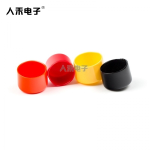 PVC管帽末端絕緣膠套 圓管圓柱軟塑料管帽規格齊全/支持定制